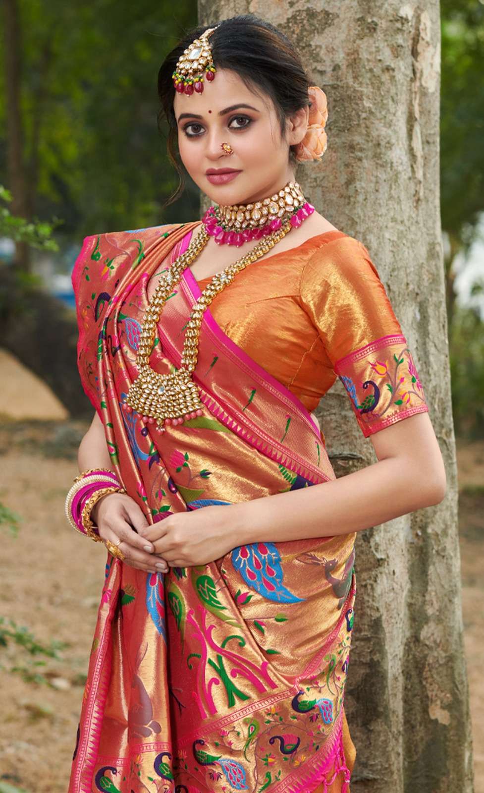 Best saree outfit best sale