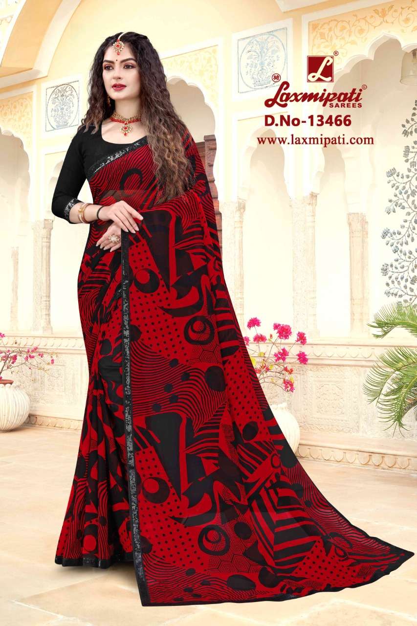 Laxmipati Printed Georgette Saree (Multicolor) in Pune at best price by  Vastrakala Paithani and Silk Sarees - Justdial