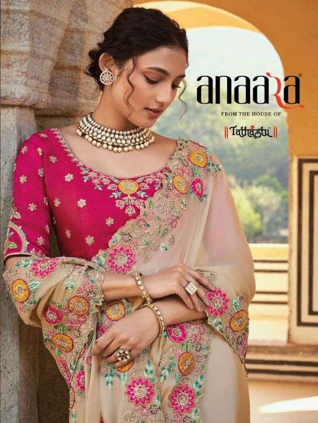 Tathastu 5900 Series Anaara Elegant Designer Heavy Wedding Wear Saree Collection At Wholesale Rate