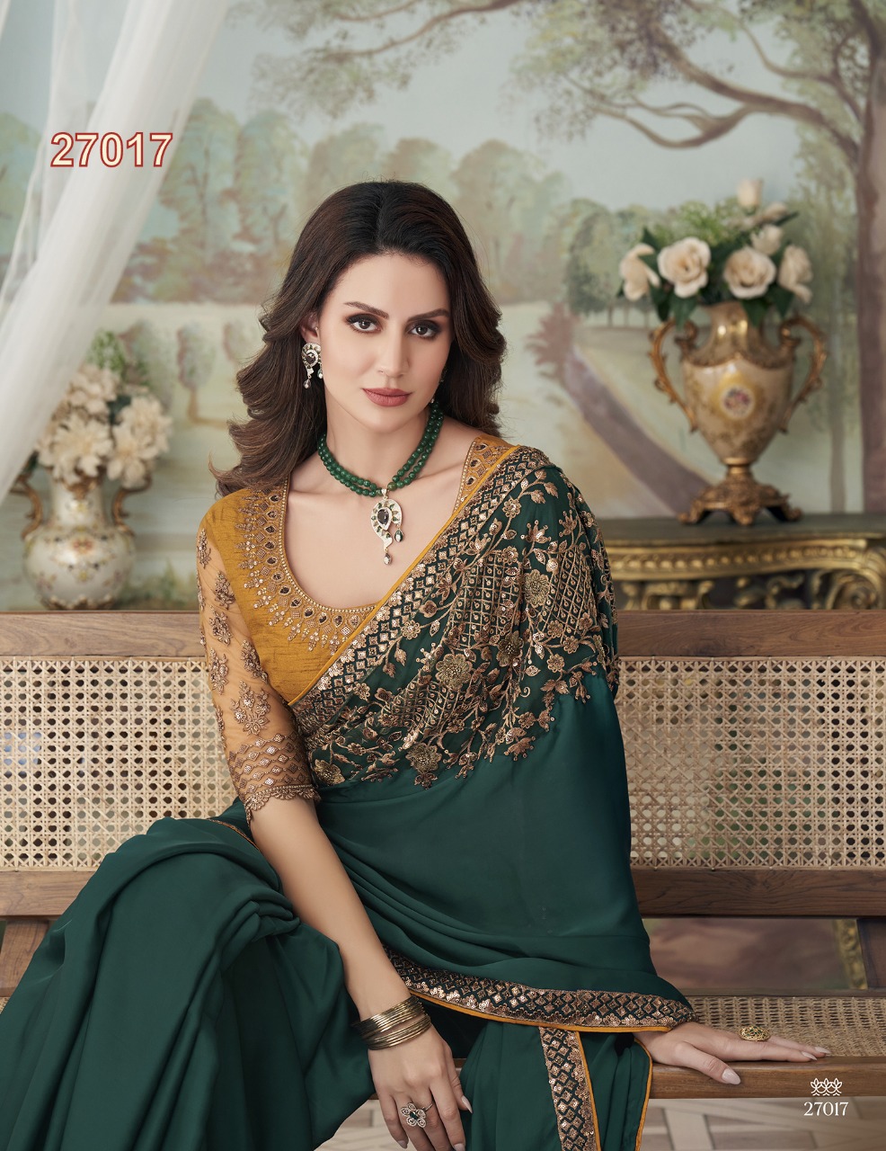 Tfh Silver Screen 17th Edition Fancy Designer Wedding Wear Saree Collection At Wholesale Rate