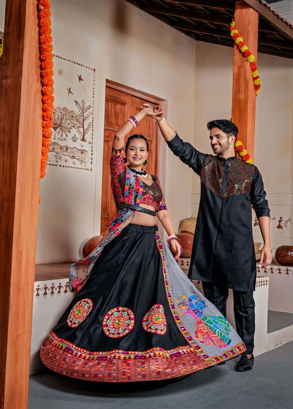 Navratri couple dress online best sale