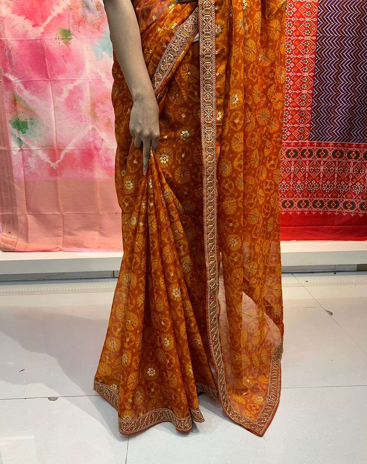 Pothys - A beautiful #partywear #Pothys lehenga and... | Facebook