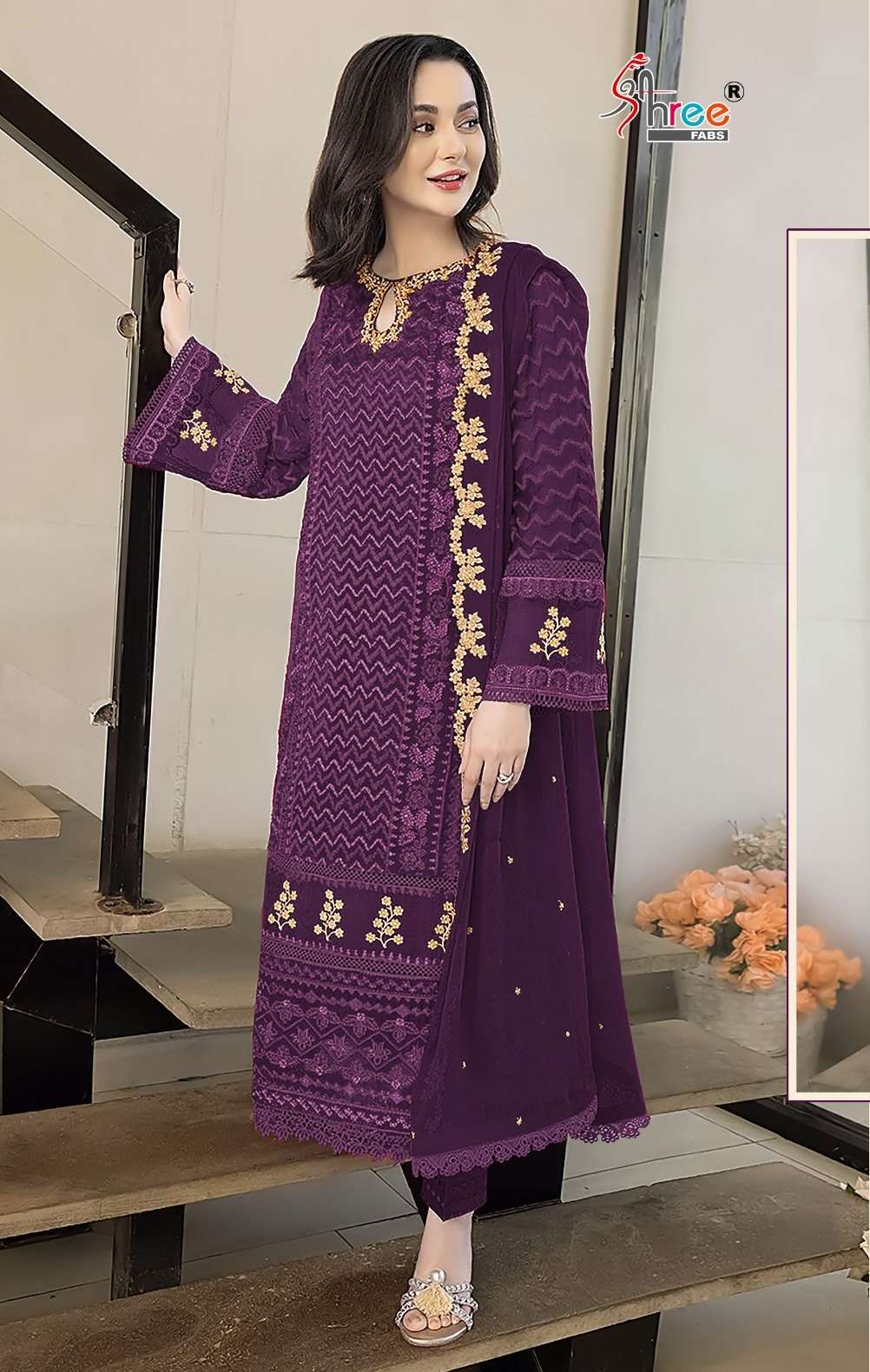 shree fabs S 852 Suits wholesaler