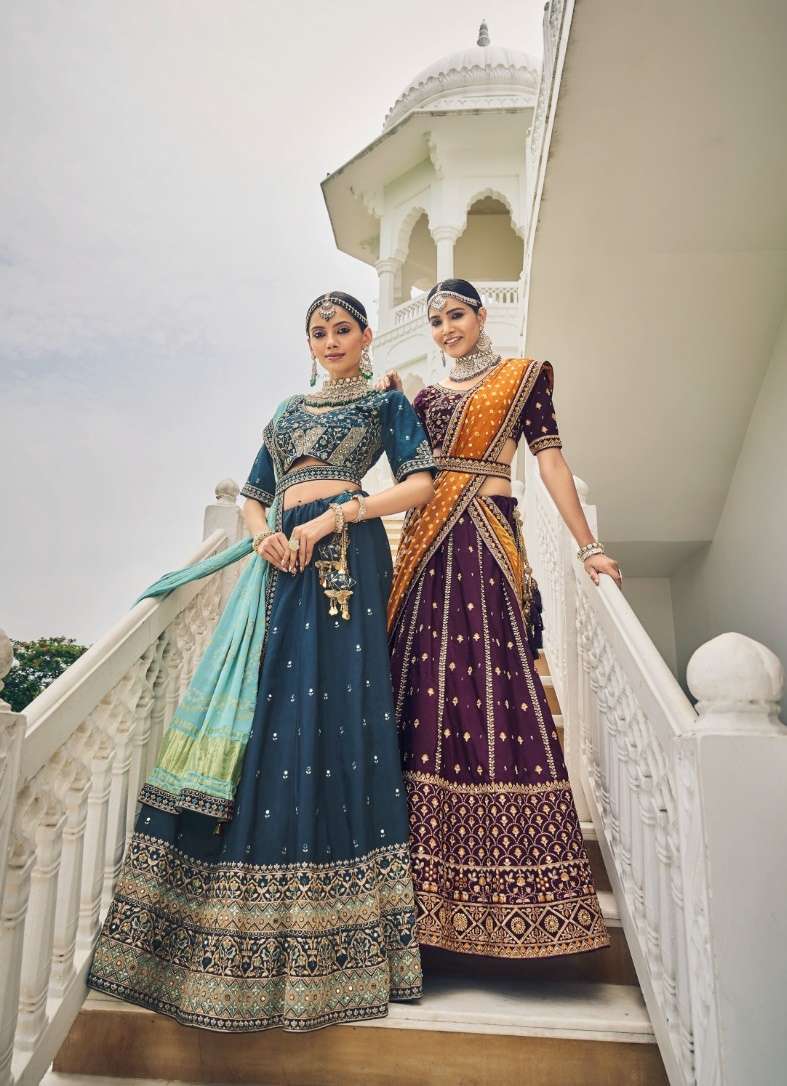 keshav vol 2 silk with royal look designer lehenga choli collection at best rate 2023 11 07 17 24 02