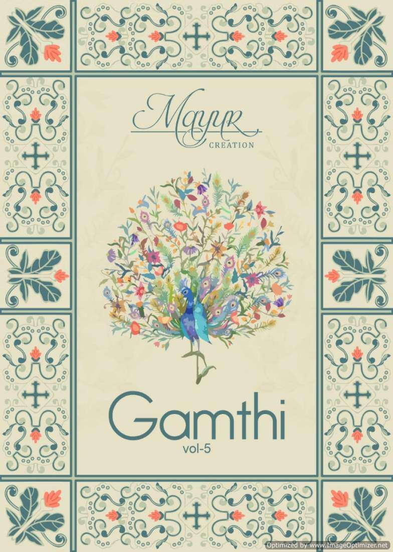 MAYUR GAMTHI VOL 5 SUMMER SPECIAL COTTON WITH PRINTED DRESS MATERIAL COLLECTION AT BEST RATE 