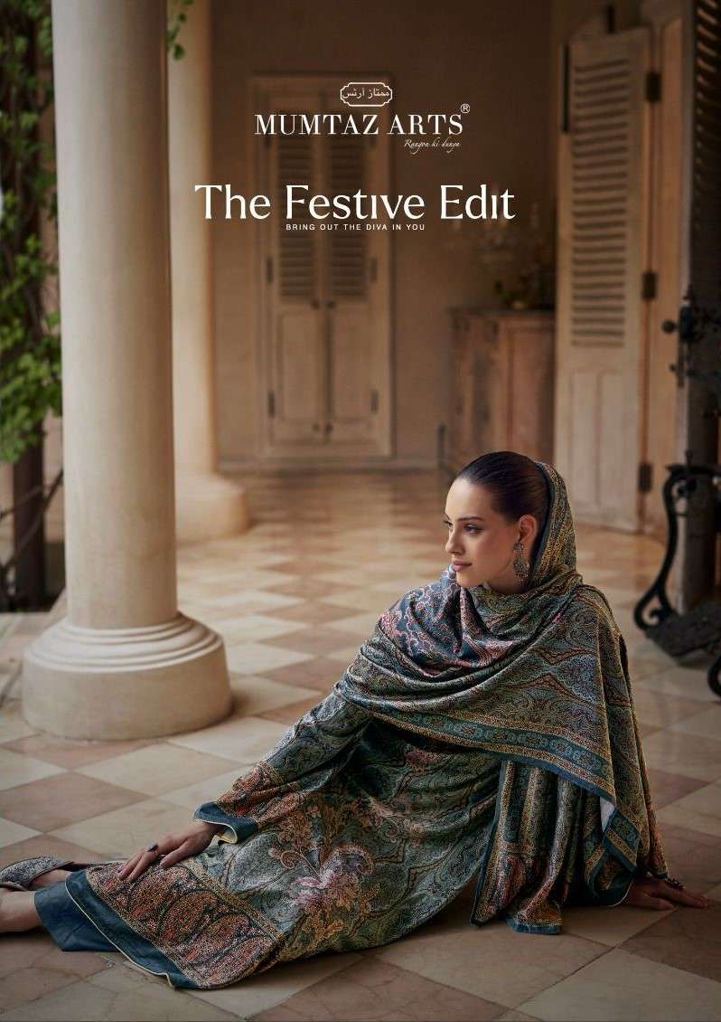 Mumtaz Arts Festive Edit cotton with Designer pakistani salwar kameez collection at best rate