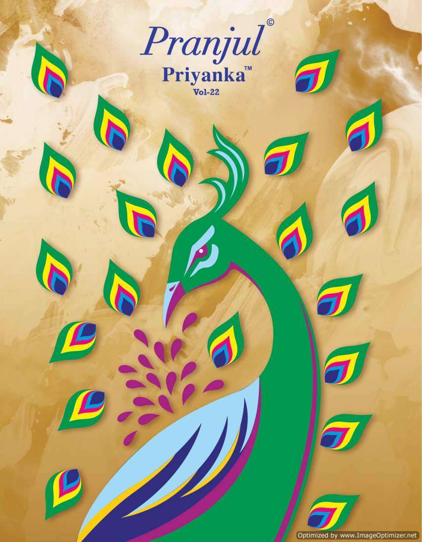 PRANJUL-PRIYANKA-VOL 22 COTTON WITH PRINTED SUMMER SPECIAL DRESS MATERIAL COLLECTION AT BEST RATE