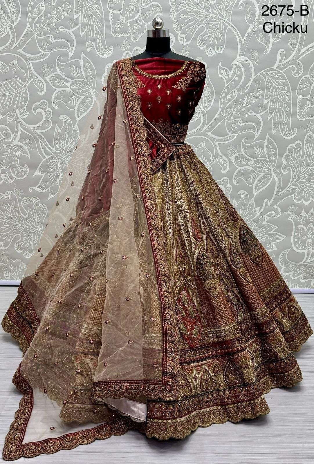 Women's Wear Beautiful Designer Lehenga Dress Ready to Wear Pakistani