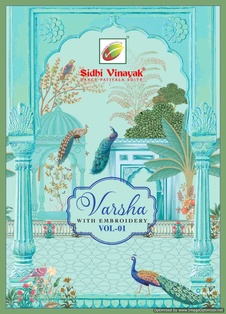 SIDHI VINAYAK VARSHA VOL 1 COTTON WITH PRINTED SUMMER SPECIAL PATIYALA STYLE READYMADE SUITS COLLECTION AT BEST RATE