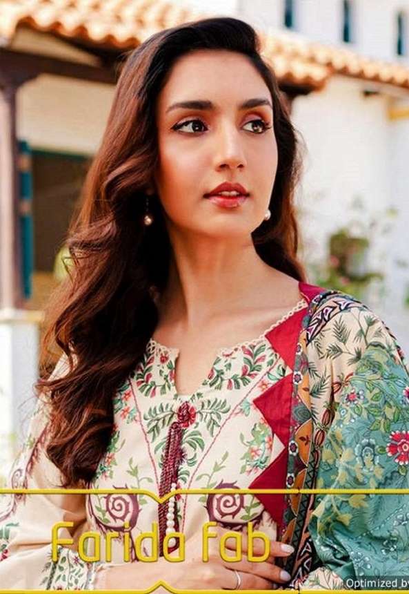 ARIHANT FARIDA FAB VOL 2 COTTON WITH PRINTED SUMMER SPECIAL PAKISTANI SUITS COLLECTION AT BEST RATE