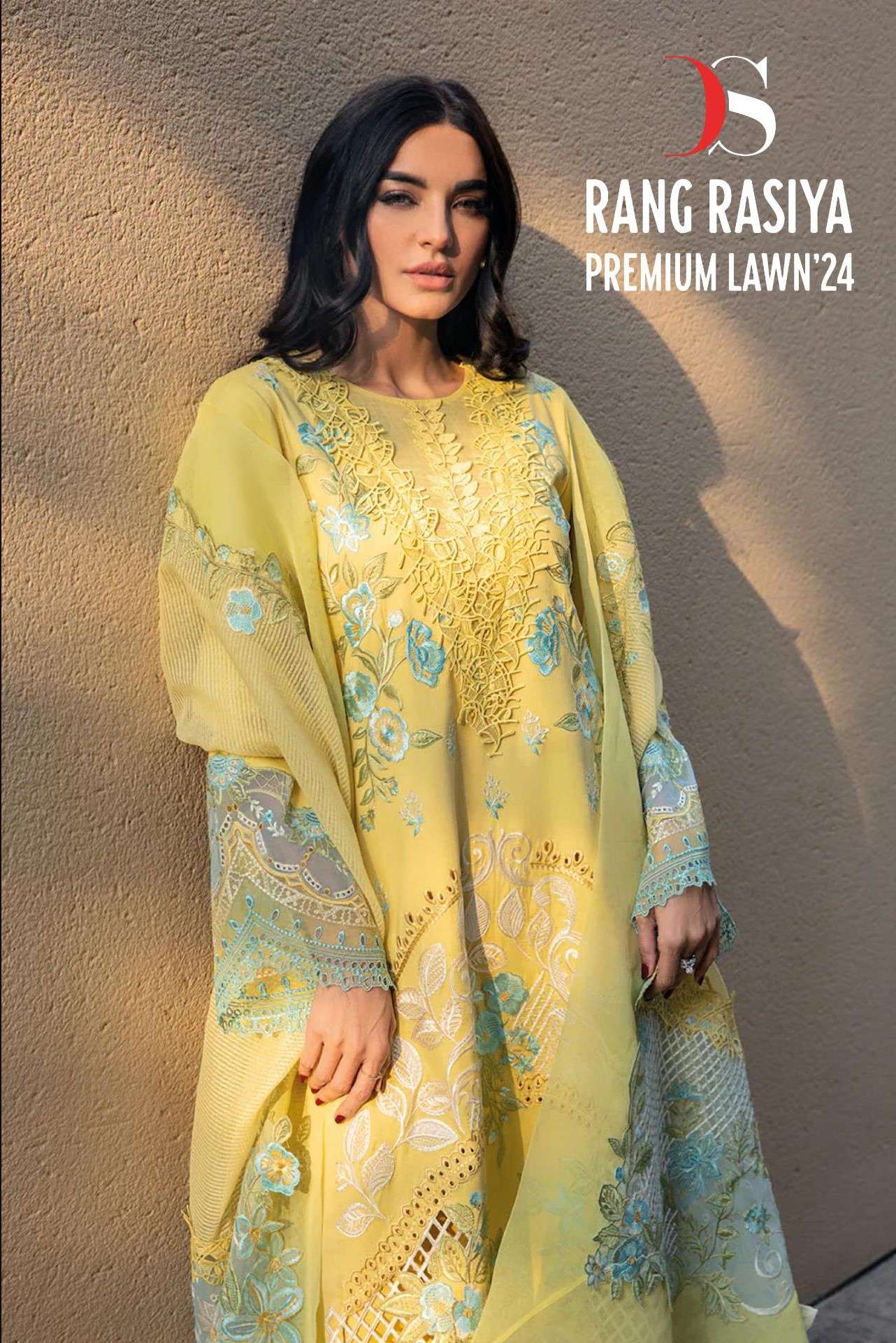 DEEPSY SUITS RANGRASIYA PREMIUM LAWN VOL 24 LAWN COTTON WITH PRINTED PAKISTANI SUITS COLLECITON AT BEST RATE