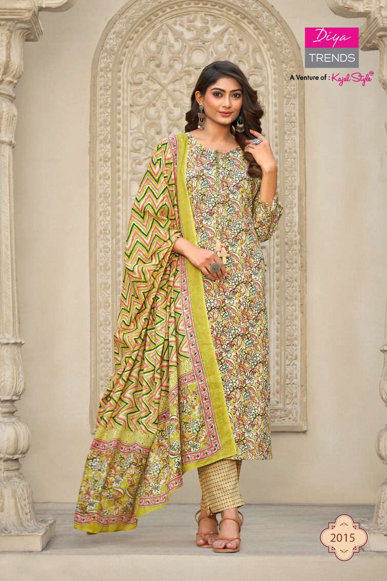 DIYA TRENDS ODHANI COTTON WITH PRINTED SUMMER SPECIAL READYMADE SUITS COLLECITON AT BEST RATE