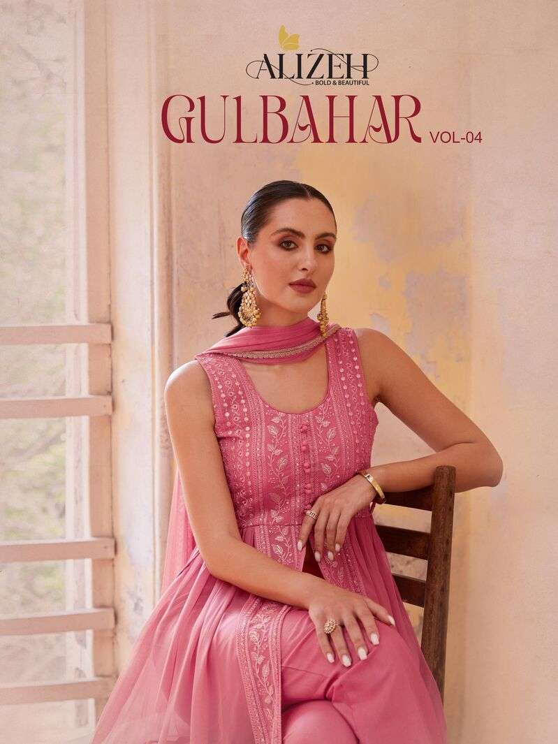 ALIZAH GULBAHAR VOL 4 WESTER STYLE READYMADE DESIGNER SUITS