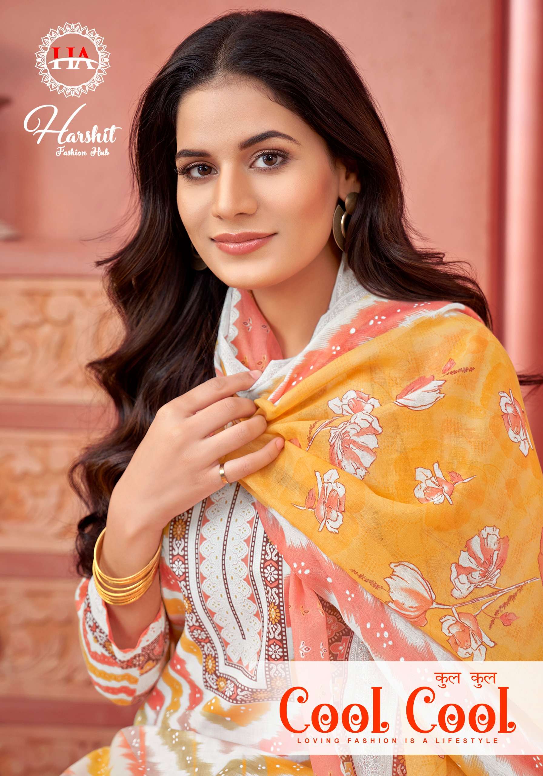 ALOK SUITS HARSHIT FASHION COOL COOL COTTON SUITS
