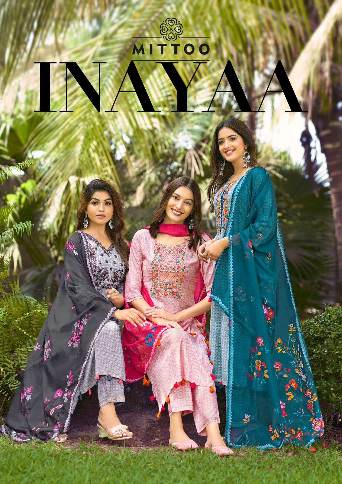 MITTOO INAYAA RAYON WITH FANCY READYMADE SUITS COLLECTION