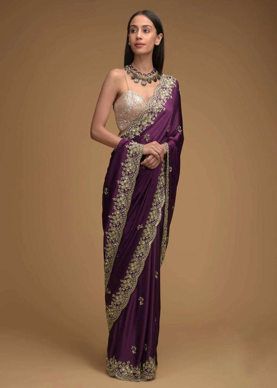 RANGOLI SILK WITH EMBROIDERY WORK SAREE