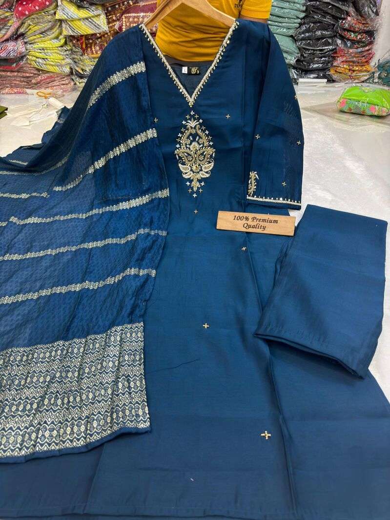 ROMAN SILK WITH FESTIVAL SPECIAL READYMADE SUITS