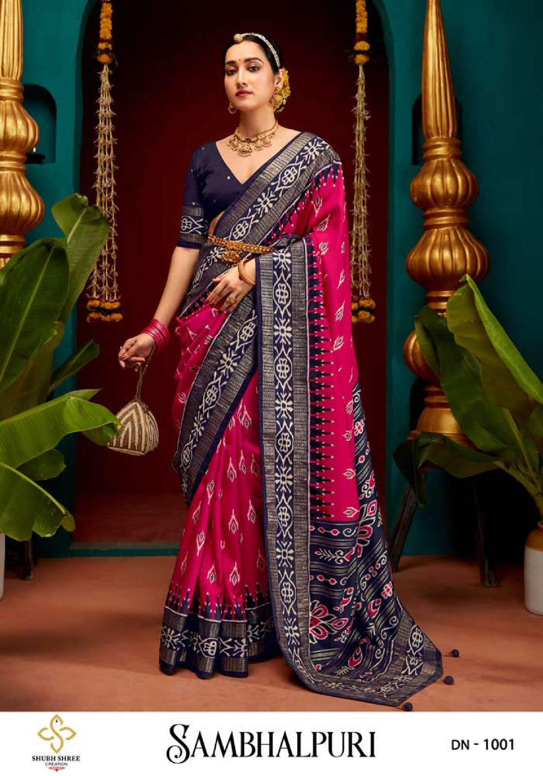 shubh shree sambhalpuri silk with patola design saree colleciton at best rate