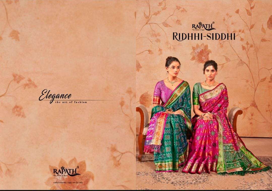 Rajpath Ridhi Siddhi Silk Traditional look Saree 