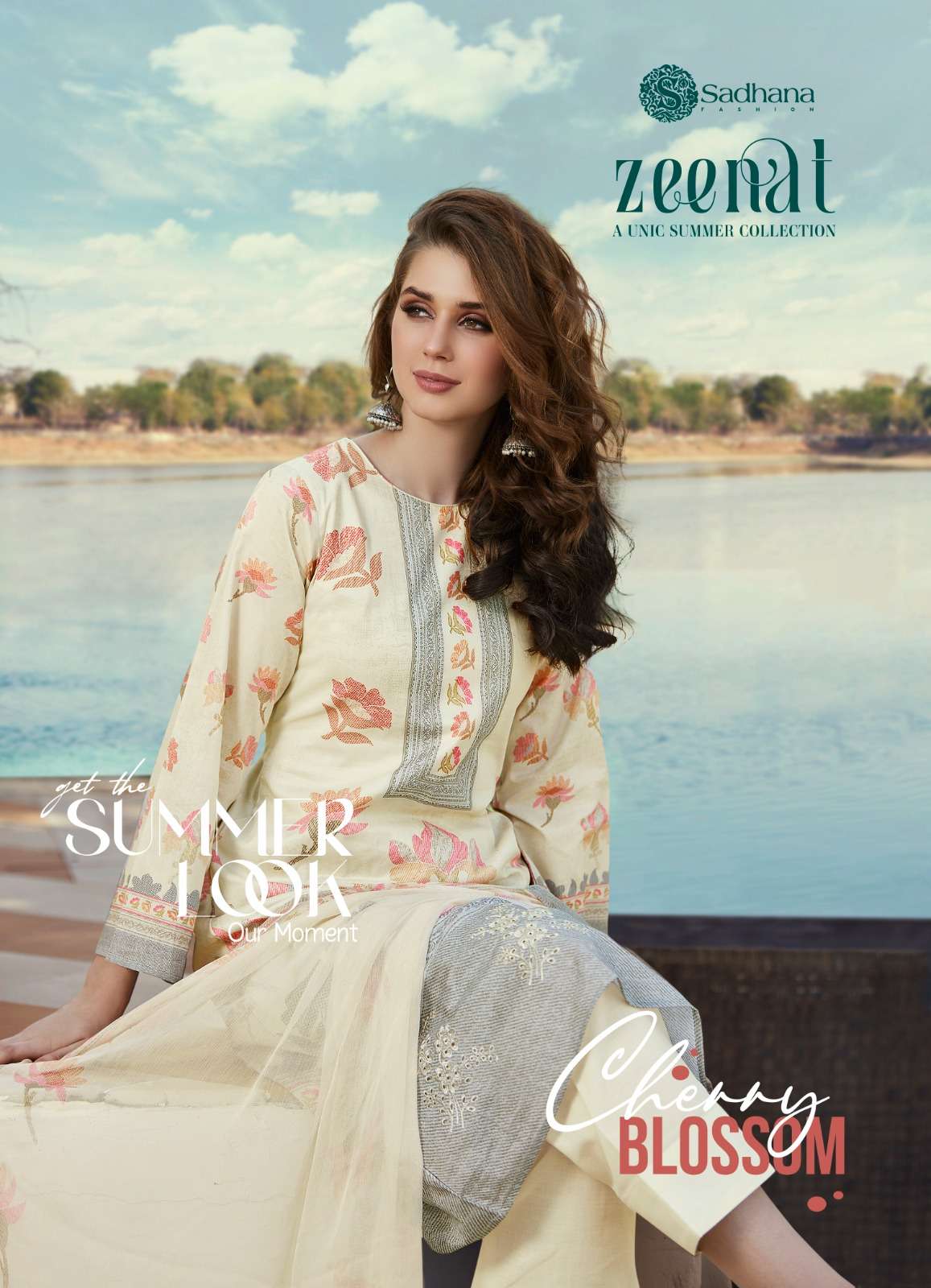 SADHANA FASHION ZEENAT LAWN COTTON FESTIVAL SPECIAL SALWAR KAMEEZ 