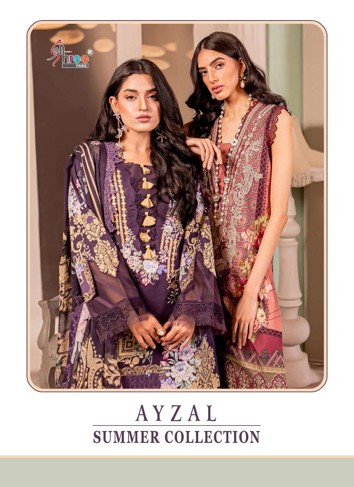 SHREE FABS AYZEL SUMMER COLLECTION COTTON PAKISTANI SUITS