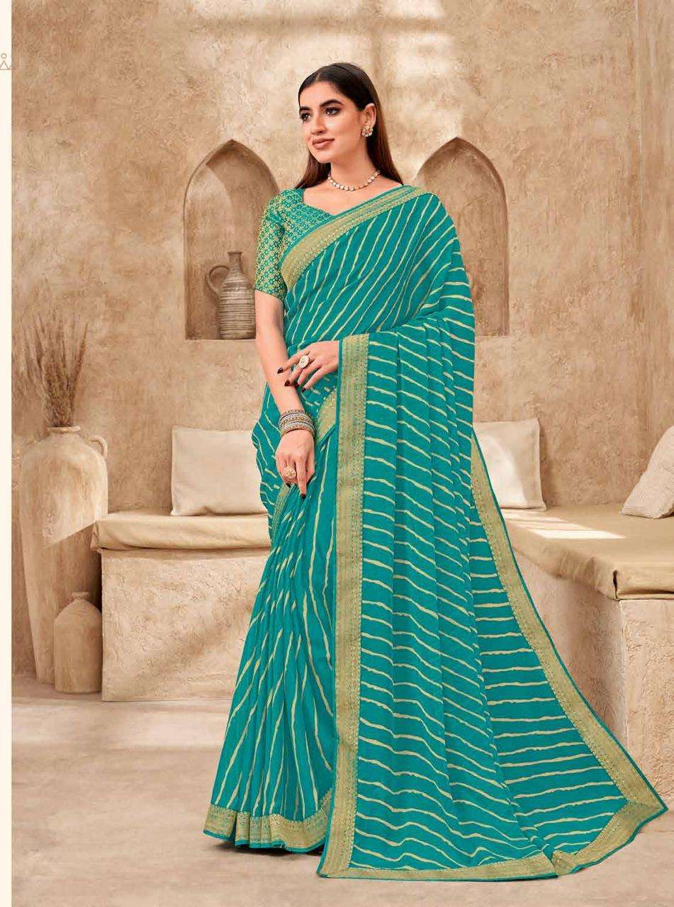 SWARA VOL 4 CHIFFON WITH FANCY LOOK SAREE 