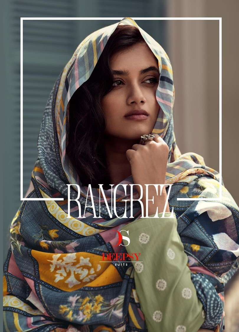 DEEPSY SUITS RANGREZ LAWN COTTON PAKISTANI SUITS 