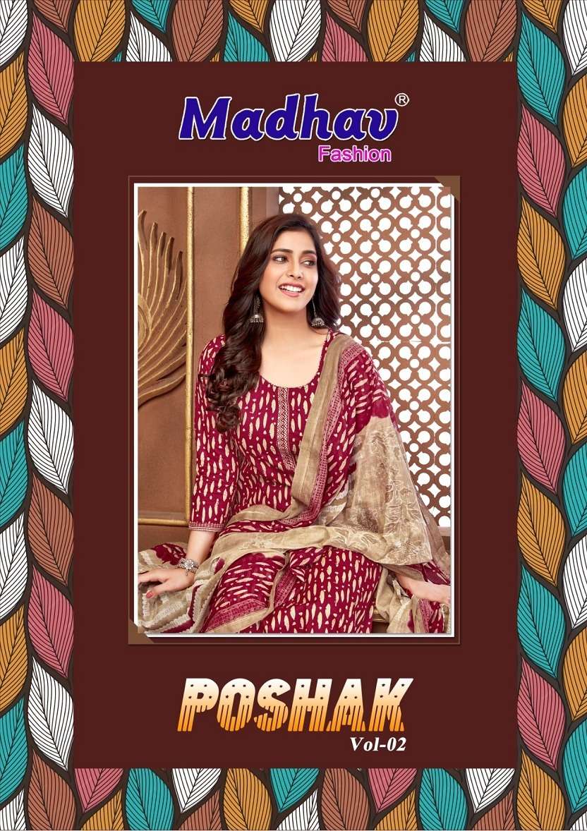 MADHAV POSHAK VOL 2 COTTON READYMADE SUITS