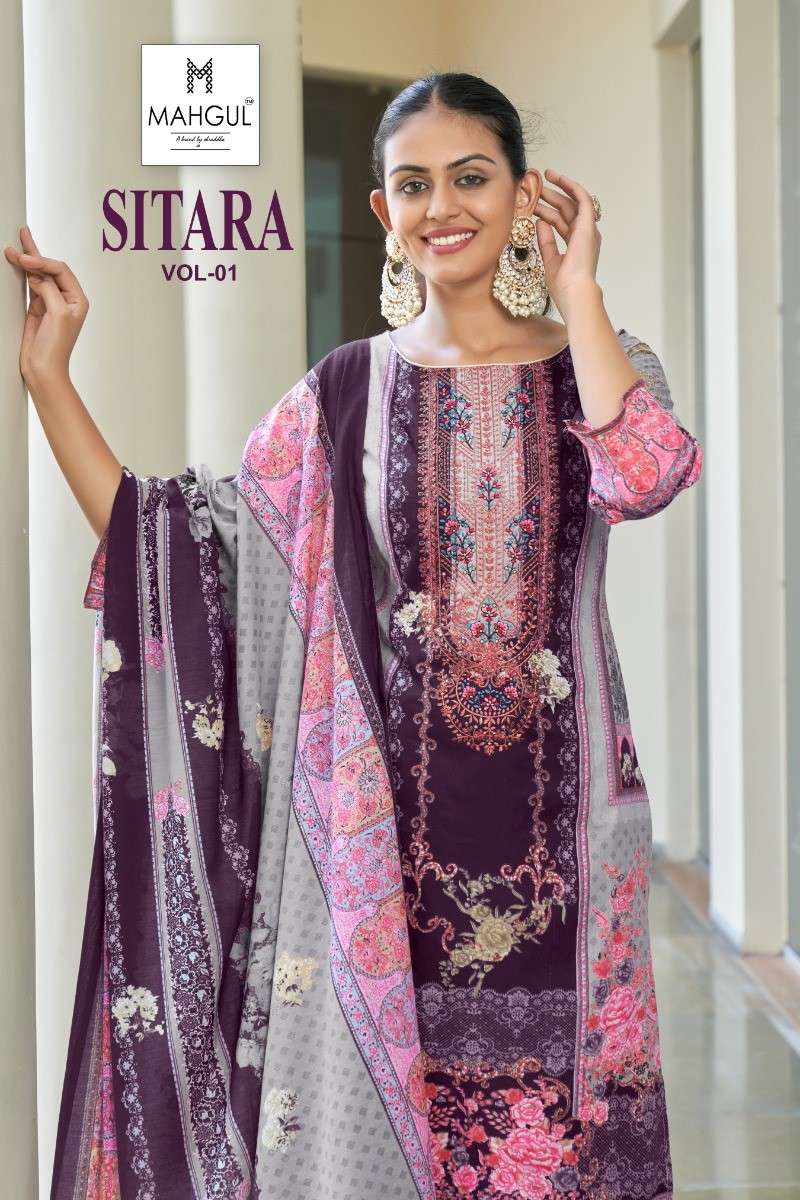 SHRADHA NX MEHGUL SITRA VOL 1.,  LAWN COTTON PAKISTANI SUITS