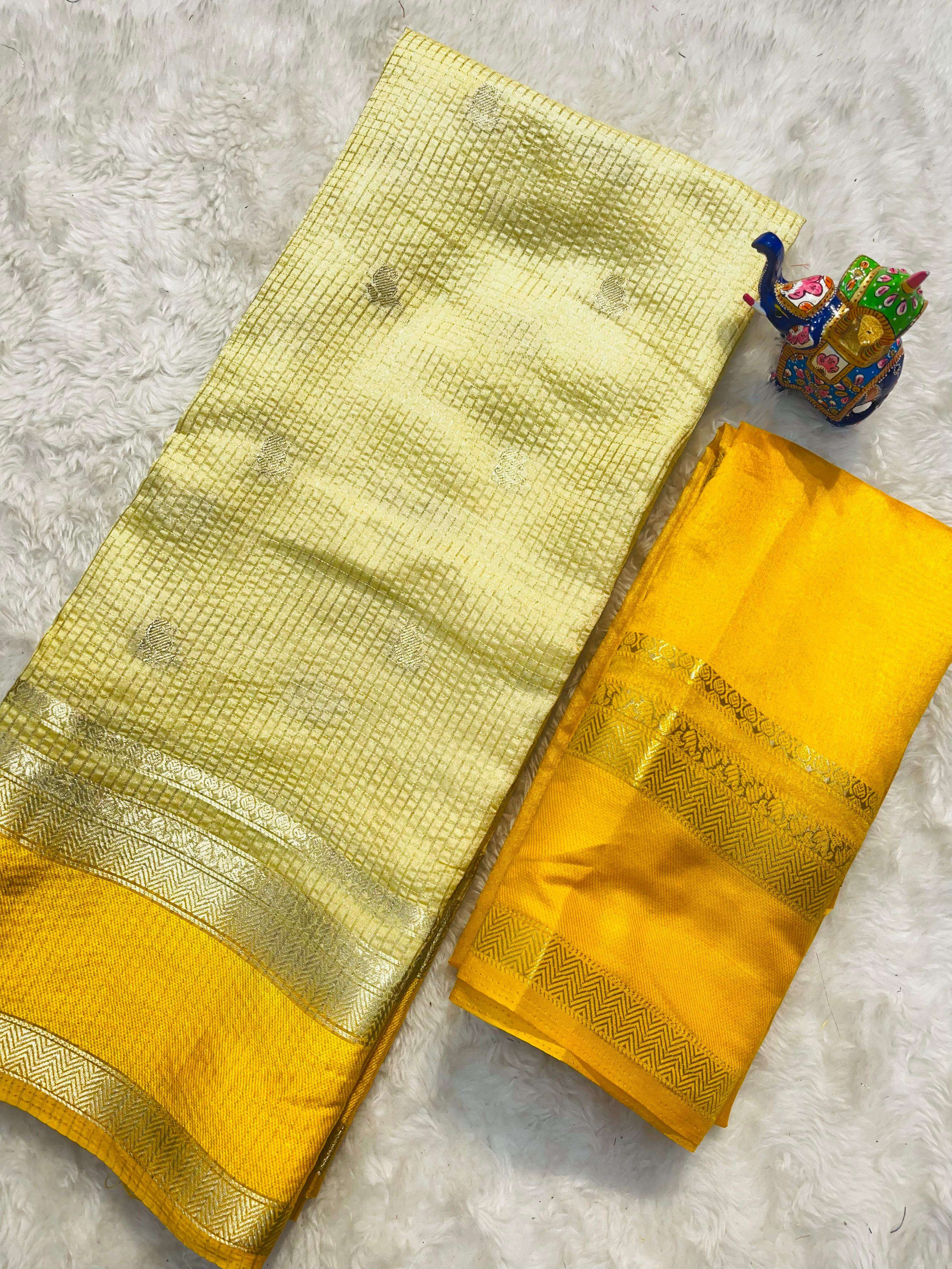 SOFT SILK FANCY LOOK SAREE 