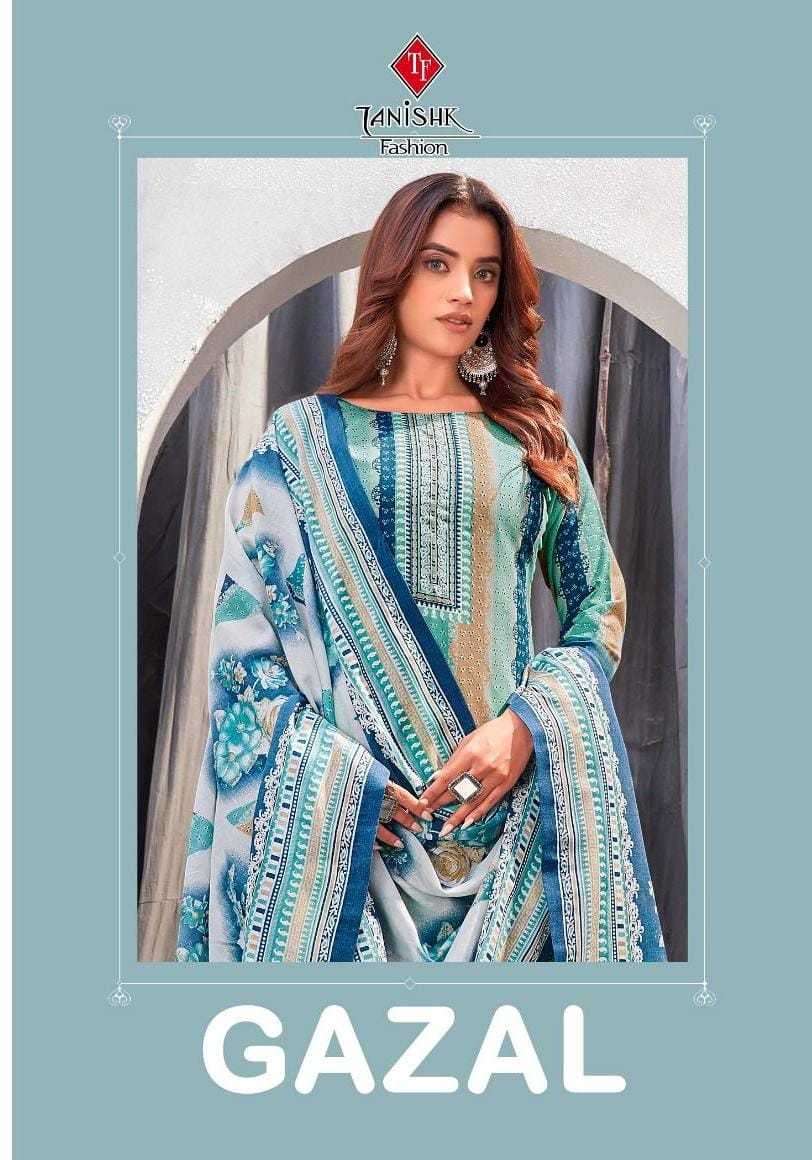 TANISHK FASHION GAZAL BANDHANI PRINTED READYMADE SUITS 