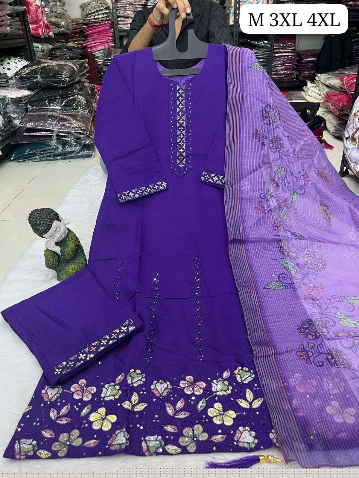 PARTY WEAR COLORFUL SUIT FOR WOMEN SILK FABRIC RESELLER PRICE COLKATI