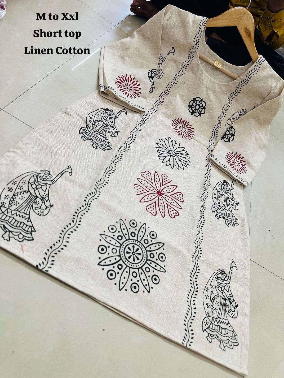 VRD GIRLS DAILY WEAR LINEN COTTON SHORT TOP SUPPLIER BEST ONLINE 