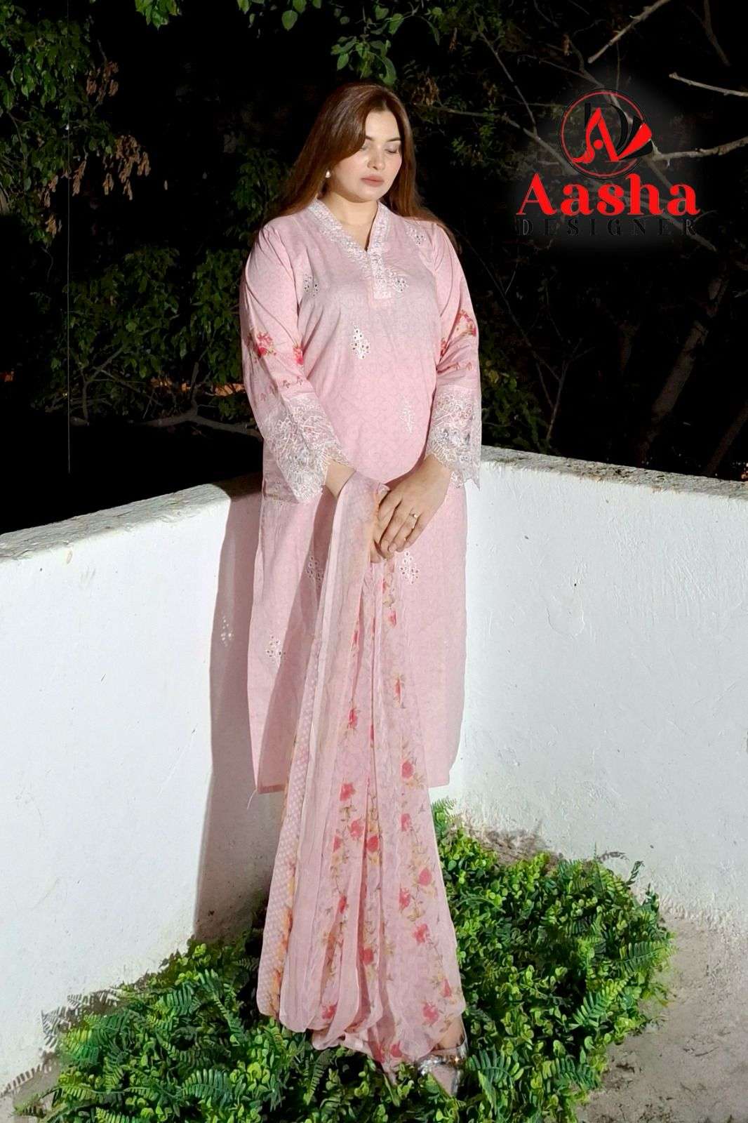 AASHA DESIGNER 1116 1117 HIT PAKISTANI STYLE SUIT COLLECTION RESELLER