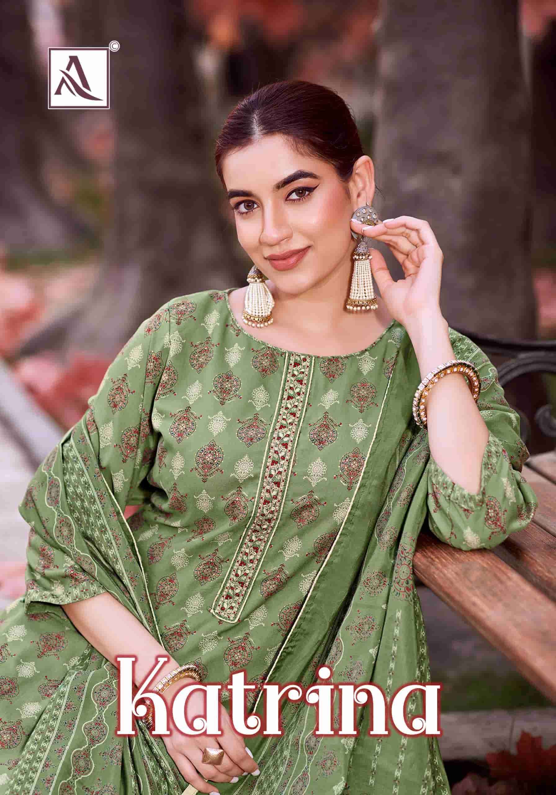 ALOK SUIT KATRINA RAYON FANCY LADIES SUIT COLLECTION LOW PRICE ONLINE