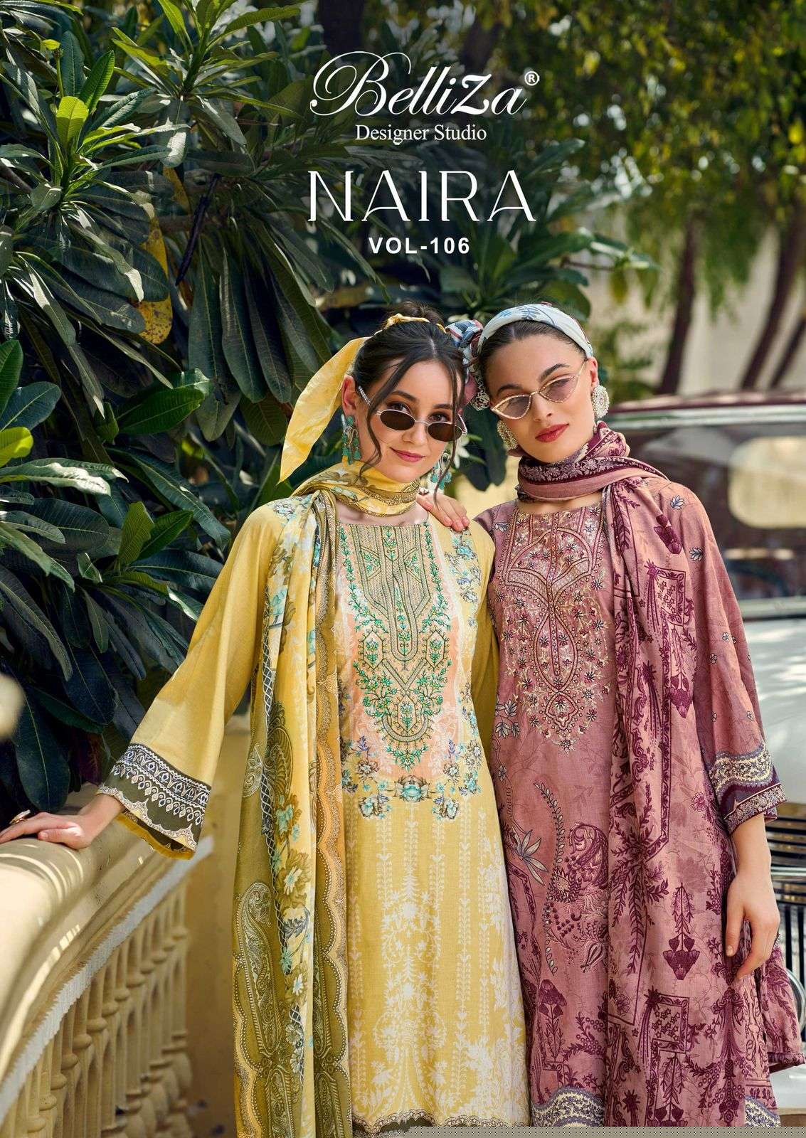 BELLIZA DESIGNER STUDIO NAIRA VOL 106 TOP BRANDED MATERIAL DRESS ONLINE SHOP