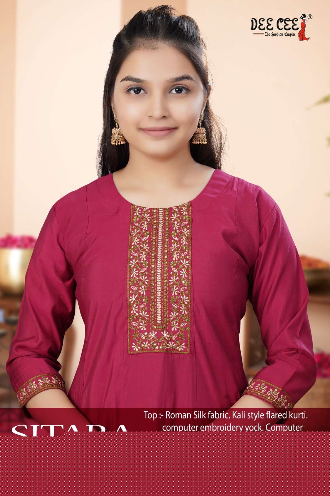 DEECEE SITARA KIDS WEAR FOR LITTLE GIRL SUIT FESTIVAL COLLECTION RESELLER  