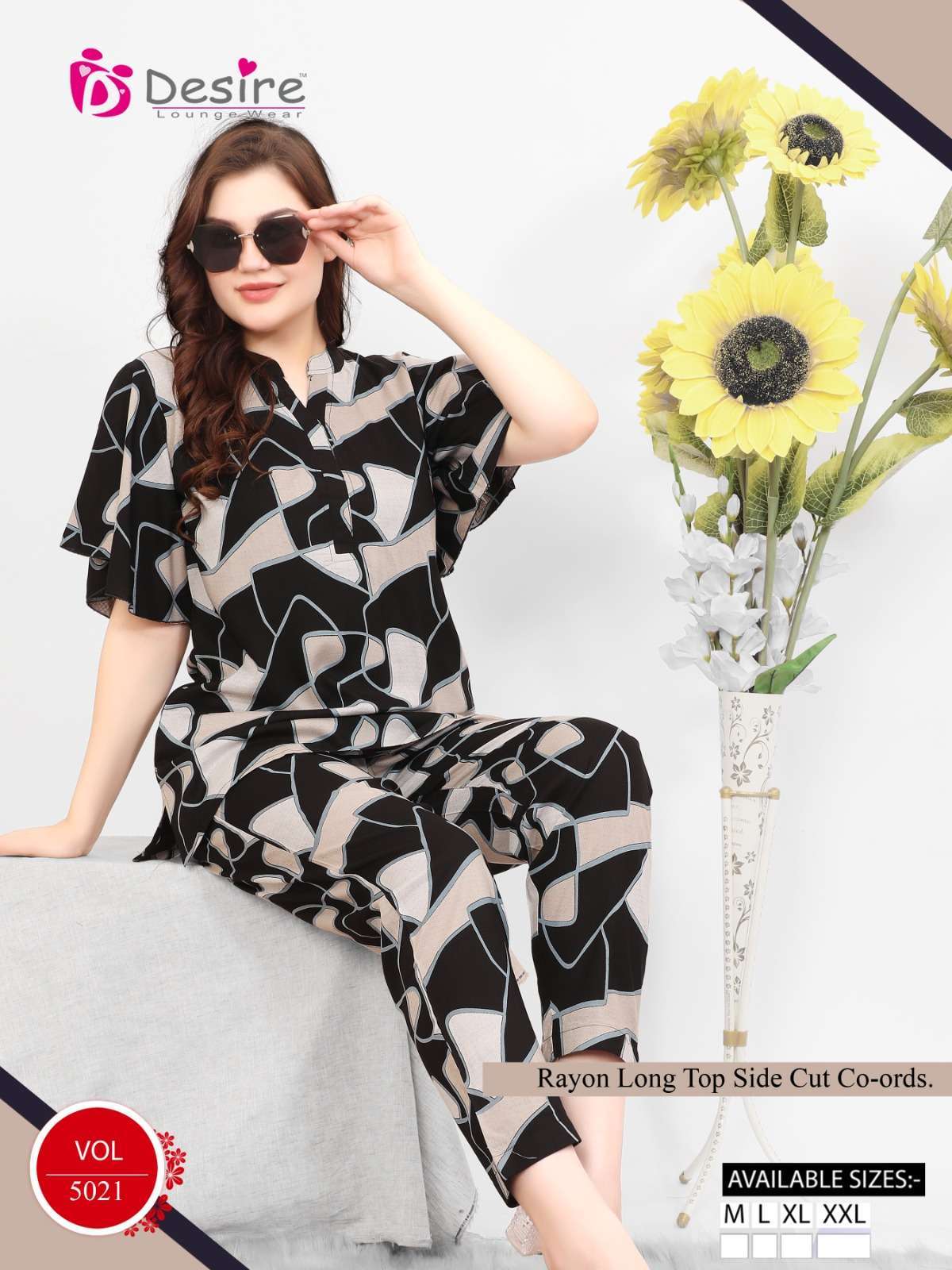 DESIRE PREMIUM RAYON FANCY NIGHT DRESS FOR WOMEN SUPPLIER