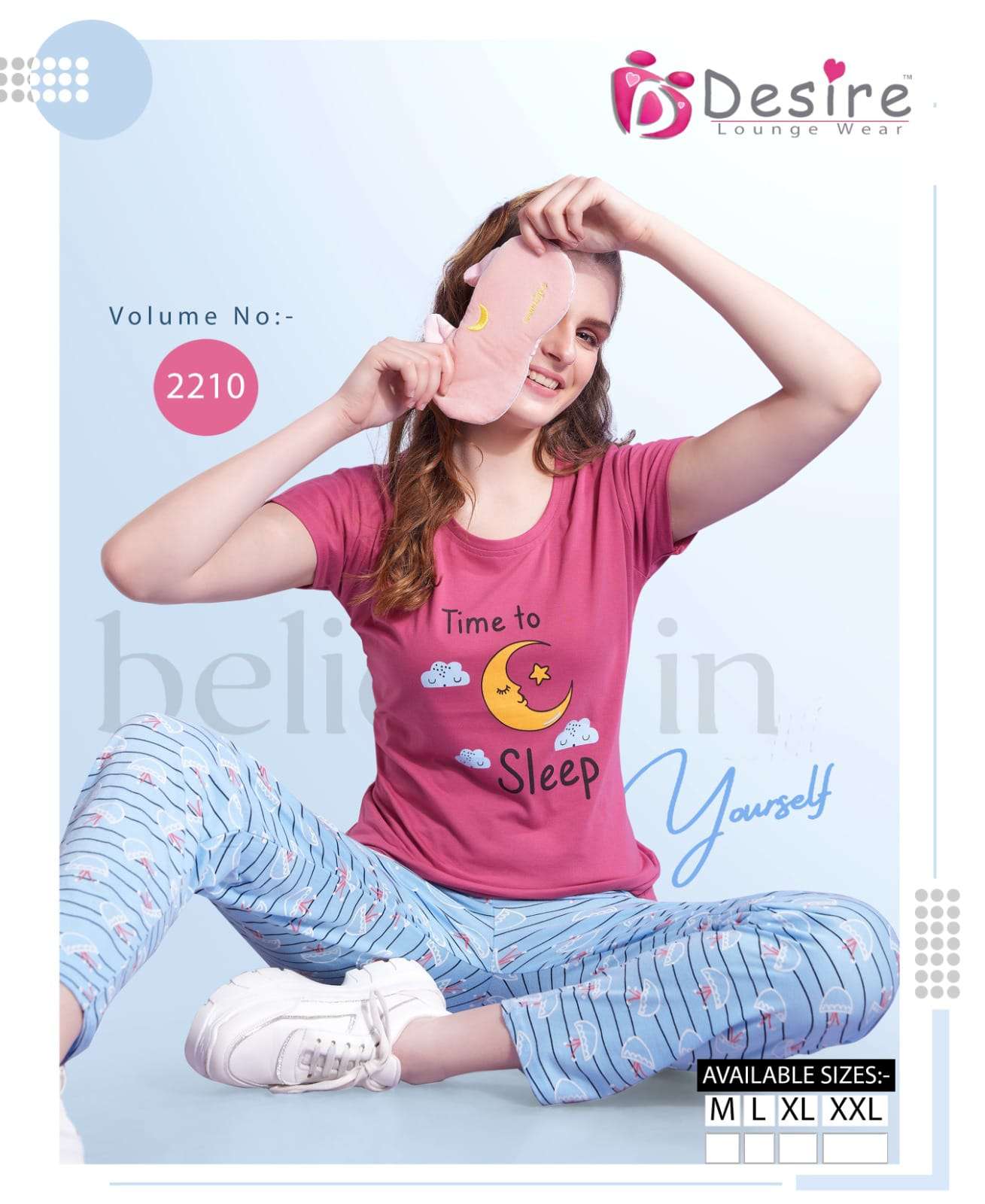 DESIRE PREMIUM VOL 2210 WOMEN NIGHT SUIT COMFORT COLLECTION DEALER