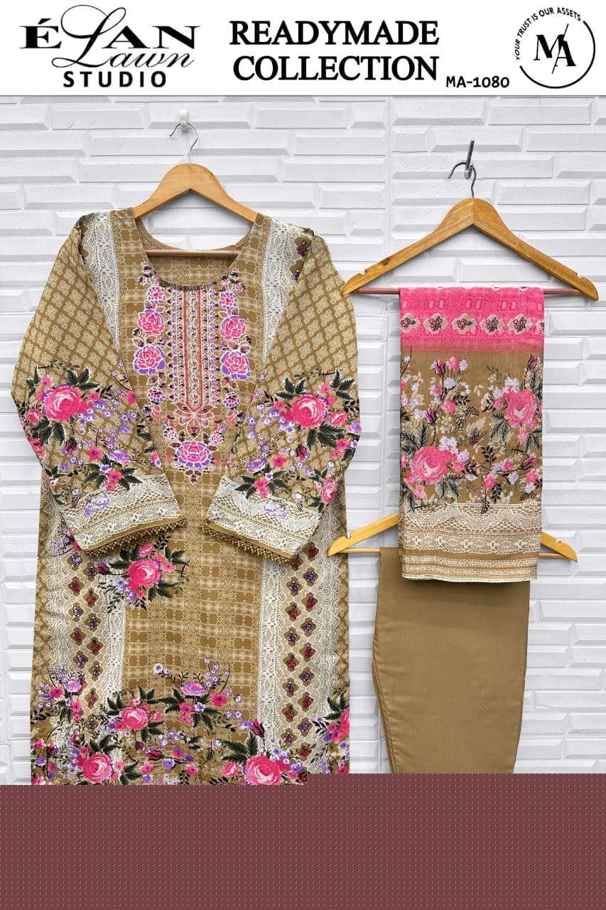 ELAN LAWN STUDIO 1079 TO 1084 POPULAR PAKISTANI DESIGN SUIT RESELLER
