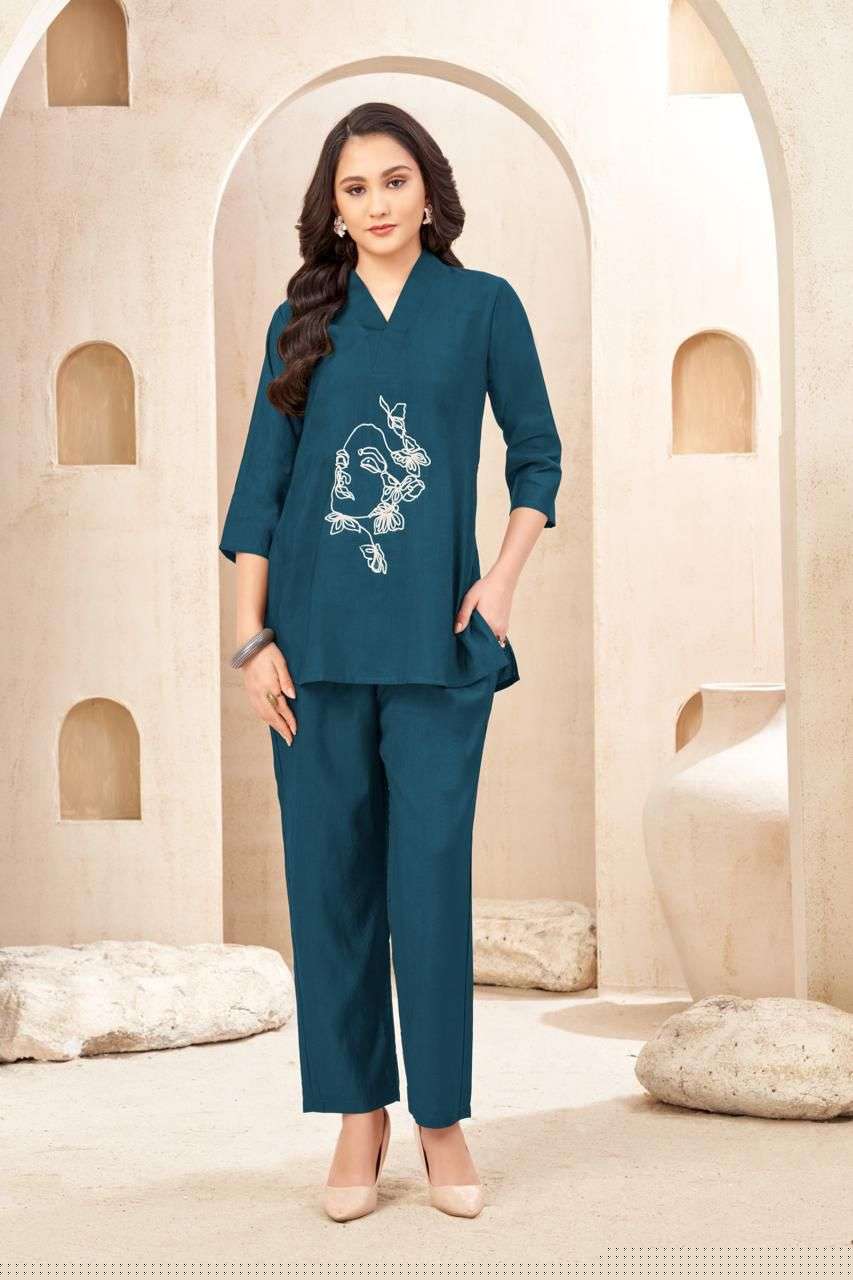 FANCY VOL 2 WESTERN WEAR TRAVEL STYLE SHORT CORD SET SHOP IN SURAT