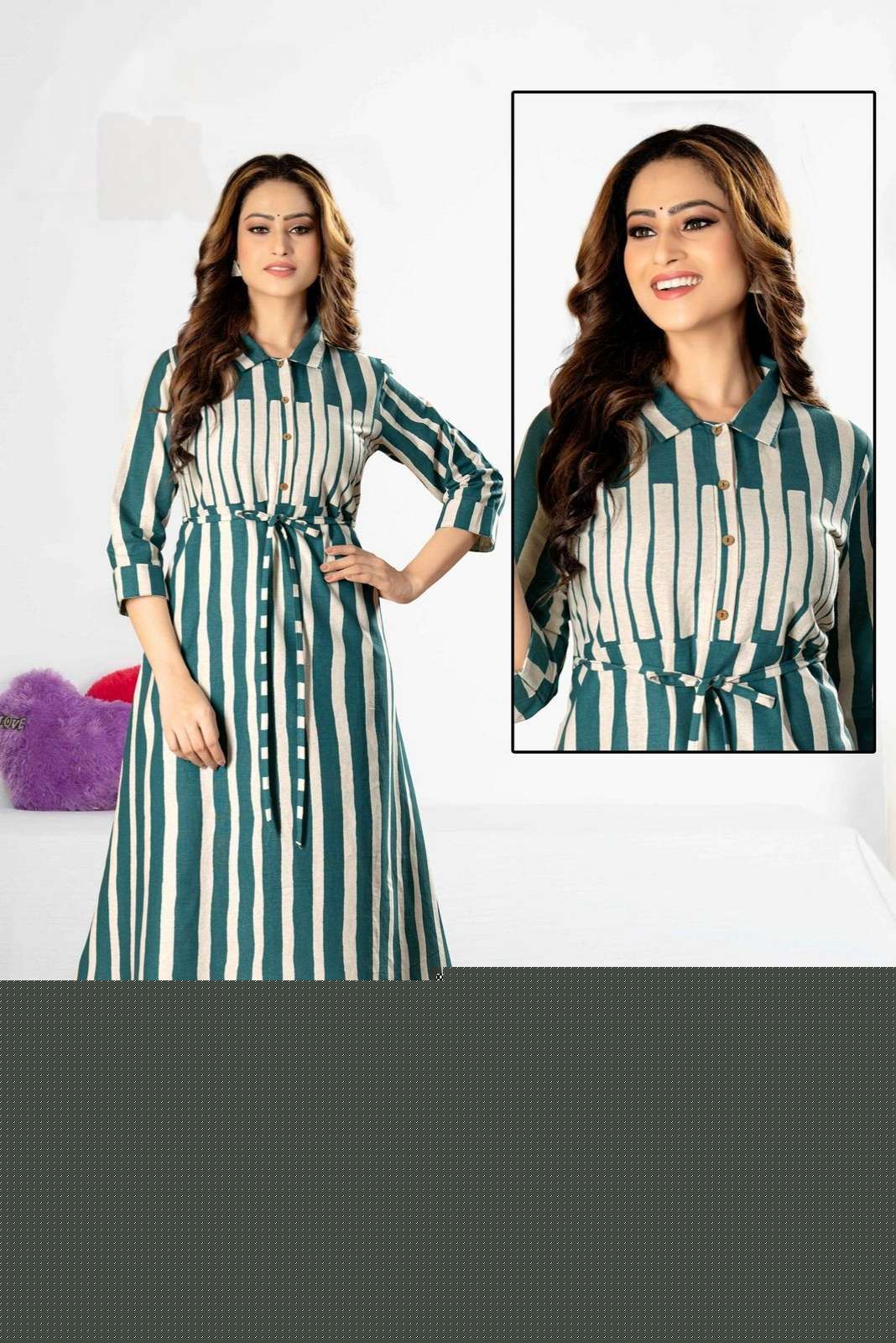 GAABAA 920 DESIGNER COTTON FLEX KURTI FOR WOMEN OFFICE WEAR CATALOG