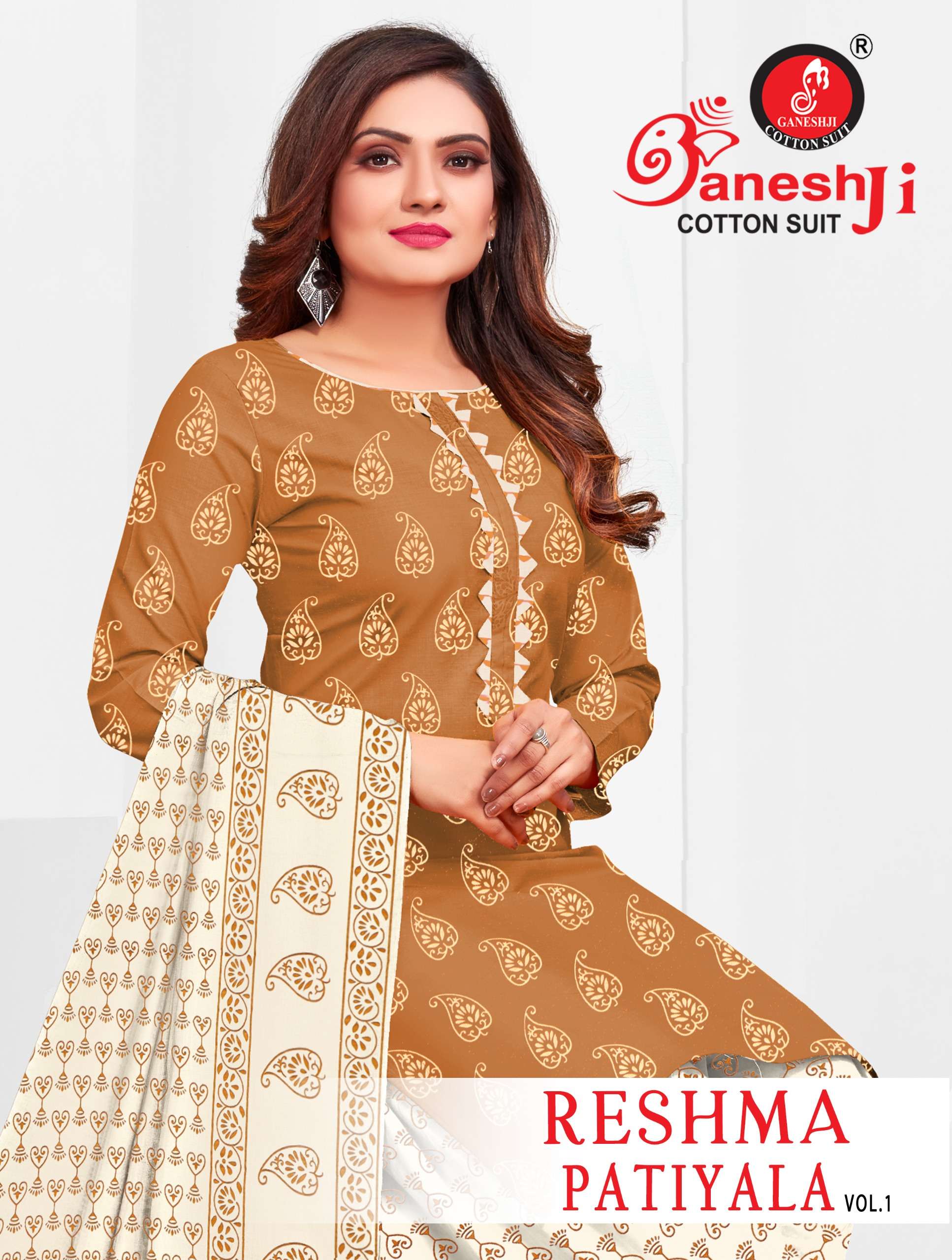 GANESHJI RESHMA PATIYALA VOL 1 SOFT COTTON DRESS MATERIAL SHOP ONLINE 