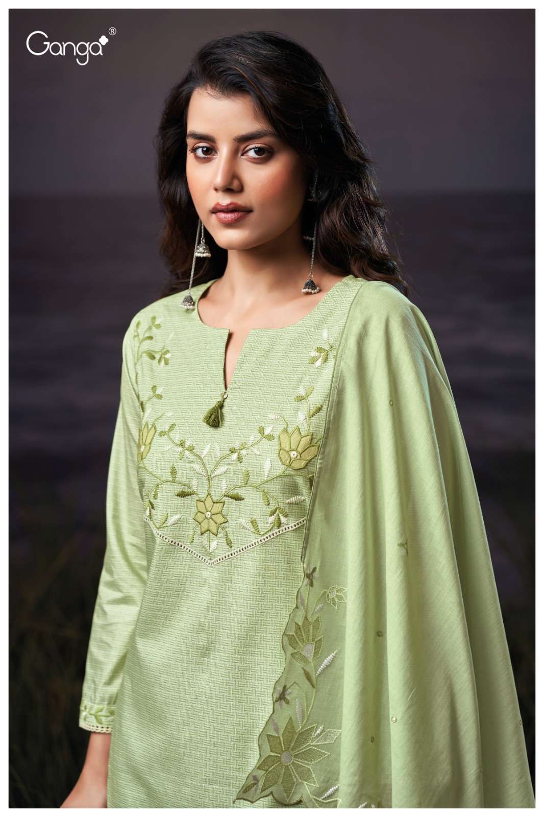GANGA FASHION AAVREEN 3525 EXCLUSIVE CASUAL COTTON SOLID COLOR DRESS RESELLER