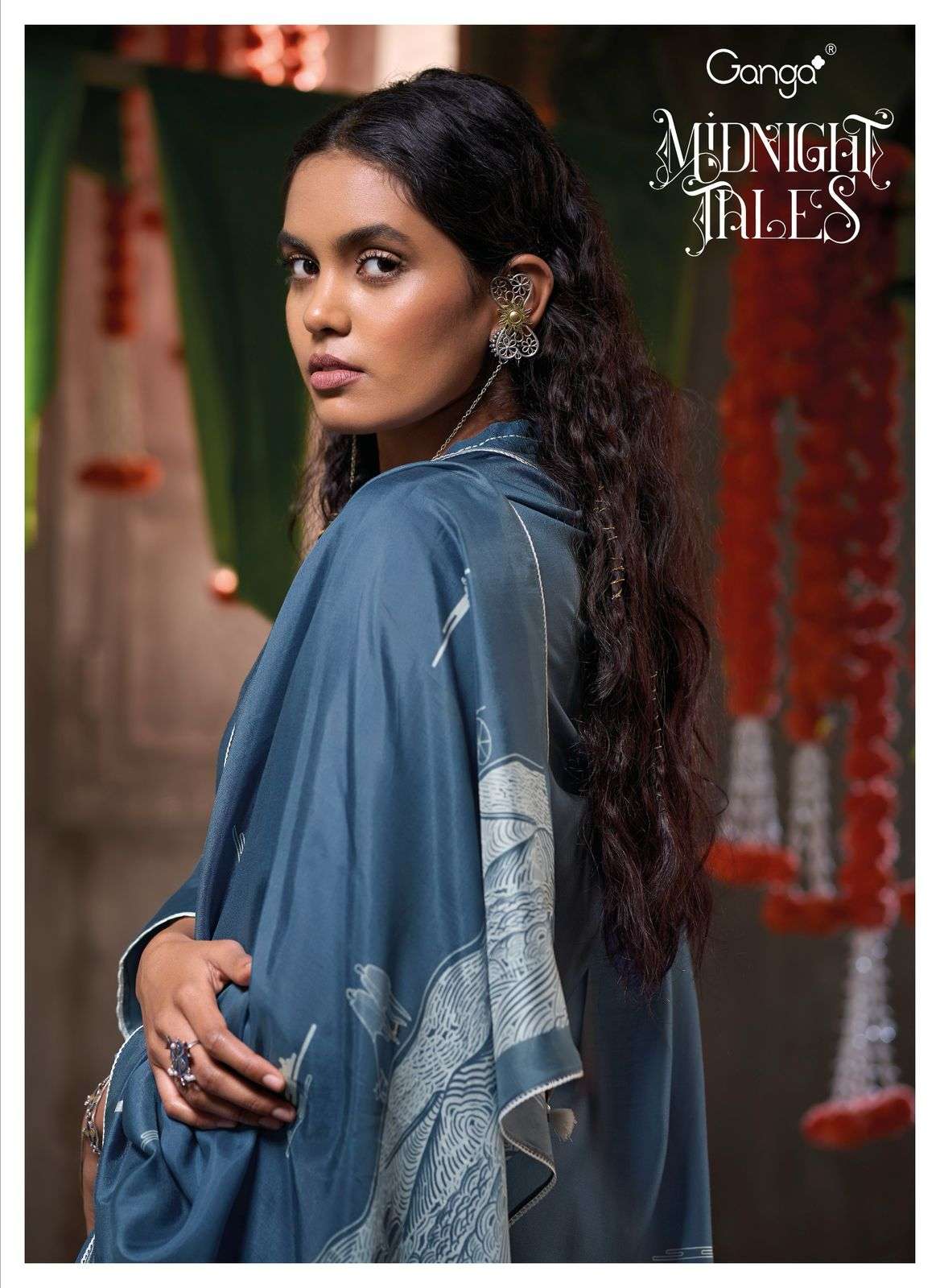 GANGA MIDNIGHT TALES PREMIUM COTTON SALWAR KAMEEZ WHOLESALE