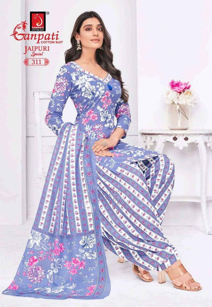 GANPATI JAIPURI SPECIAL PATIYALA VOL 15 COTTON PATIYALA DRESS COLLECTION ONLINE