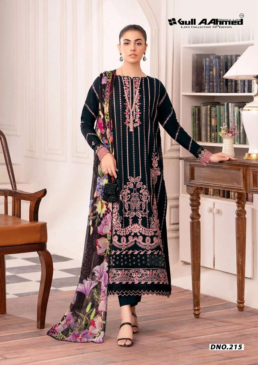 GULL AAHMED LAWN VOL 26 PAKISTANI PATTERN HIT COTTON SUIT READYMADE SHOP