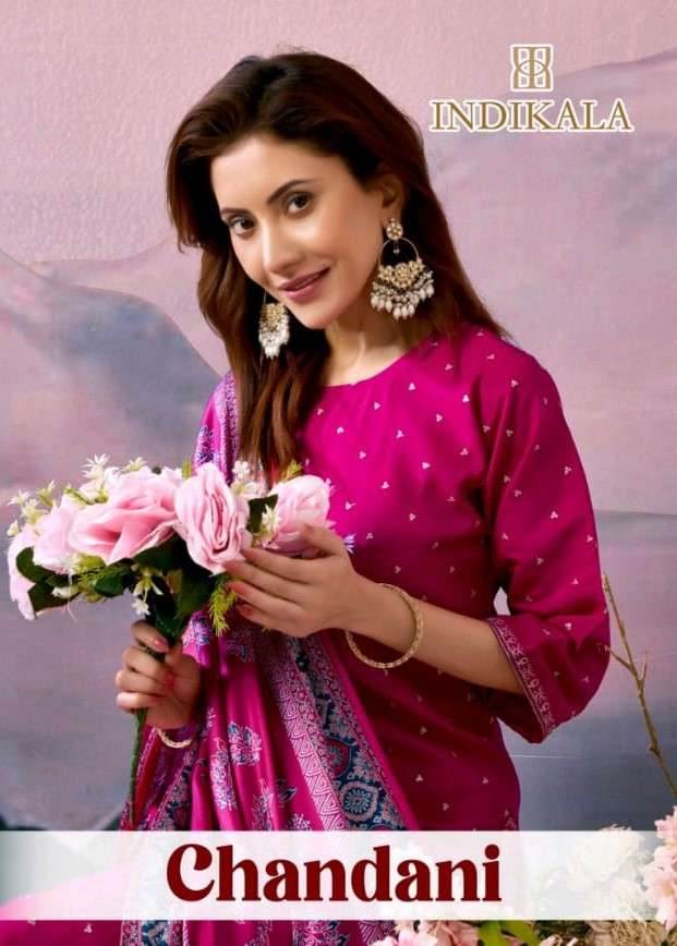 INDIKALA CHANDANI VOL 2 INDIAN SHADI OUTFIT SILK SALWAR SUIT RESELLER