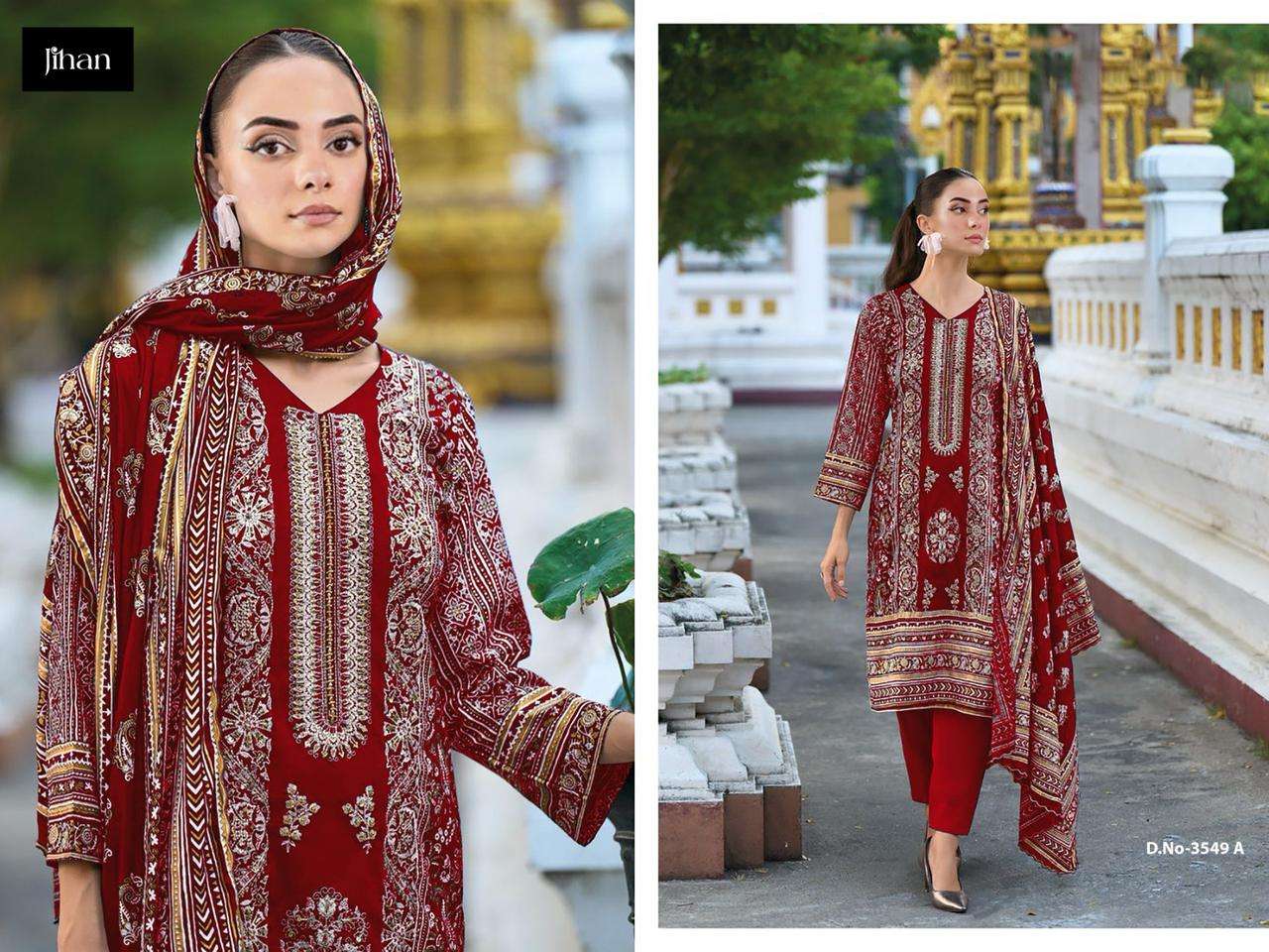 JIHAN SAHNAZ SELE EMBROIDERY SUIT COLLECTION PAKISTANI FASHION SHOP