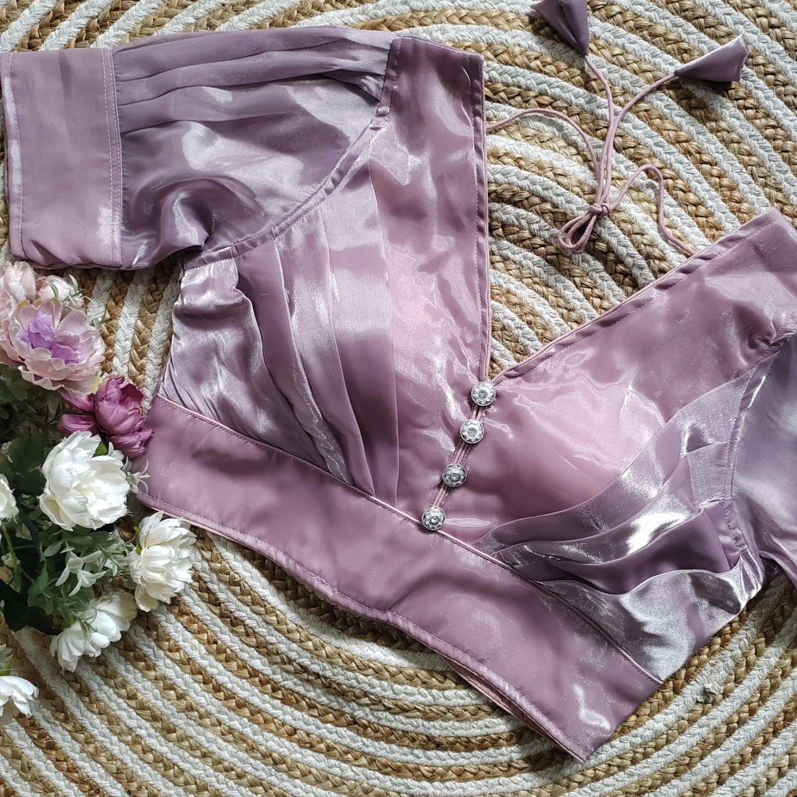 Jimmy Choo fabric Fancy look Stich blouse  Rf